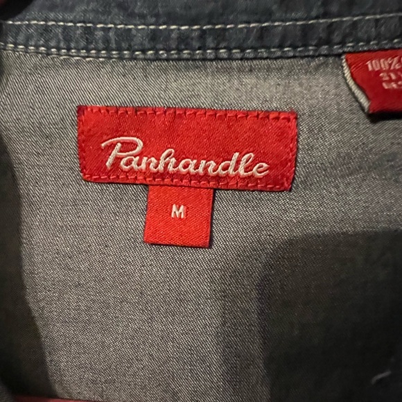 Women’s Panhandle Denim Cactus Pearl Snap (BRAND NEW) - Picture 3 of 4